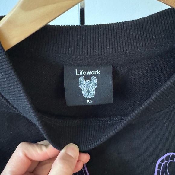 Lifework Crew Neck Sweater XS - Picture 3 of 3